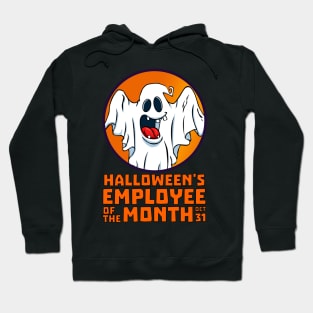 Haloween Employee of the Month | Ghost Hoodie